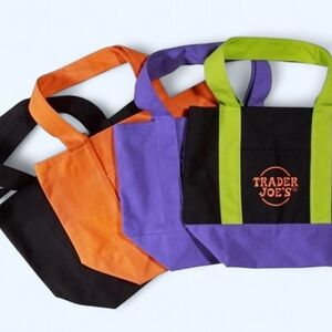 Trader Joe's Colorful Shoulder Bags Set